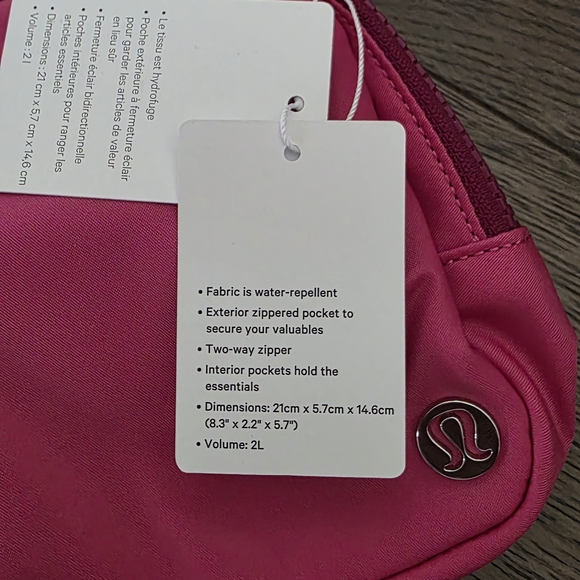 lululemon athletica Hot Pink Cosmetic Pouch - Picture 3 of 4